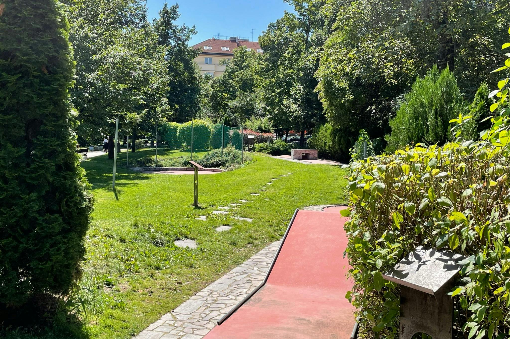 Žižkov Television Tower: Minigolf - Photo 1 of 5
